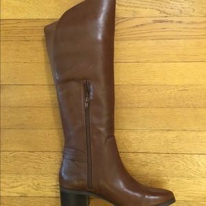 Anne Klein leather boot